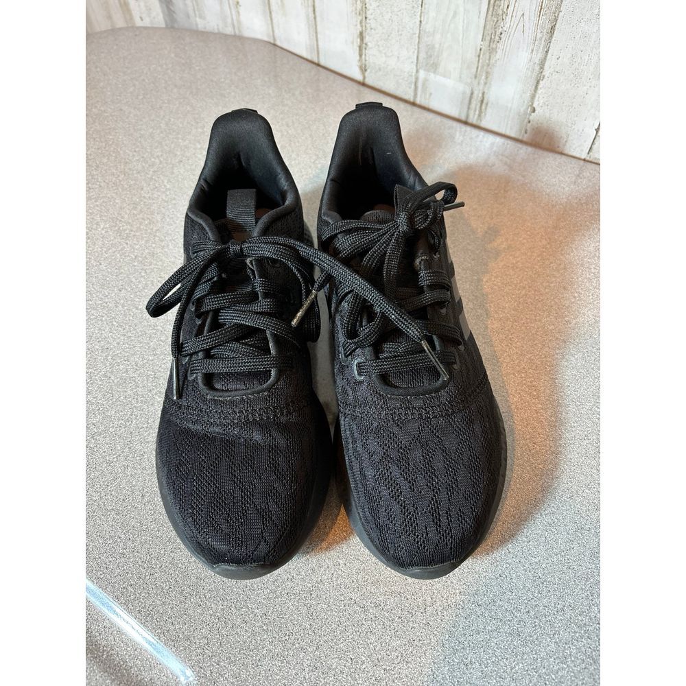 Womens Adidas Cloudfoam Size 7.5‎ Black Athletic
